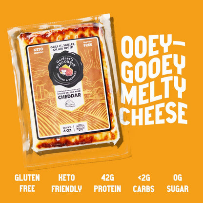 Oven-Baked Cheese filled with 5-Year-Aged Cheddar