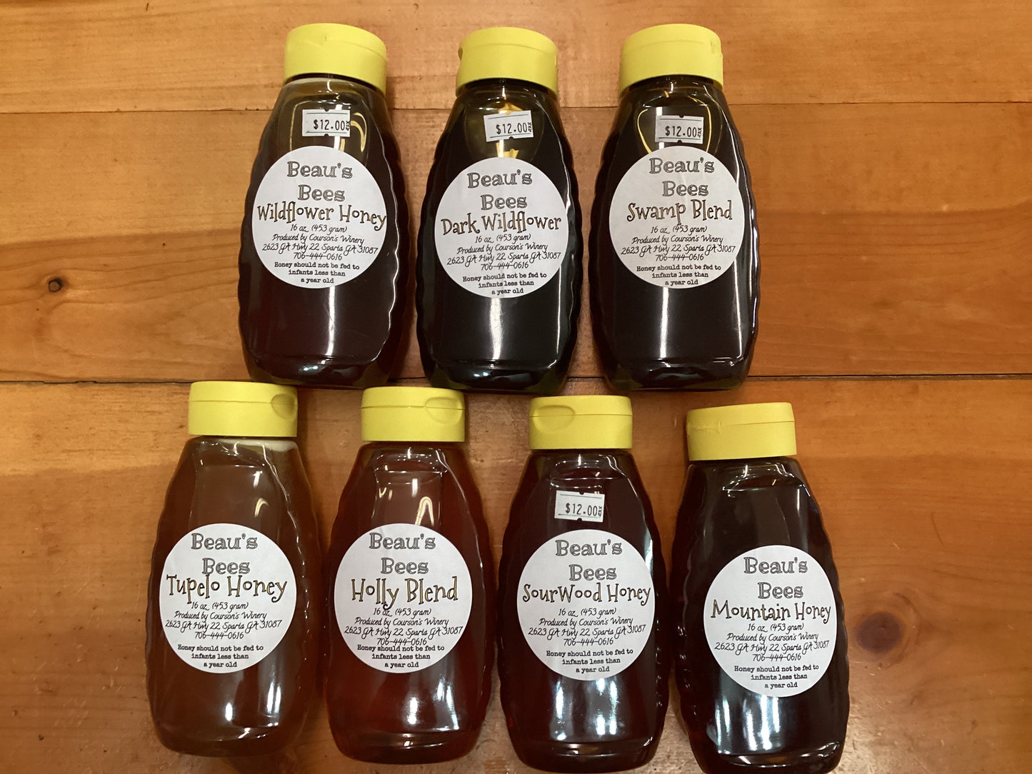 Beau’s Bees Honey 16 oz