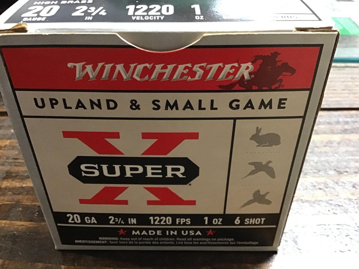 Win 20 gauge 2 3/4 #6