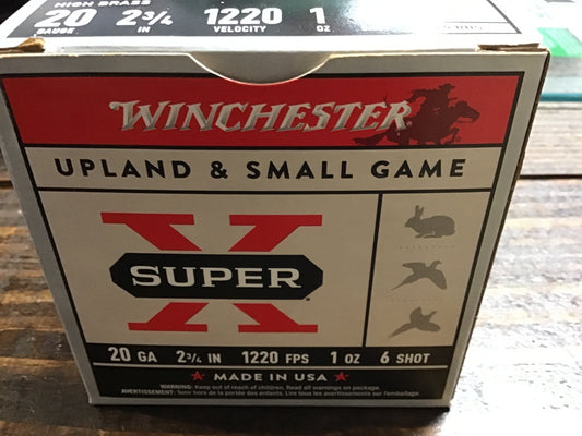 Win 20 gauge 2 3/4 #6