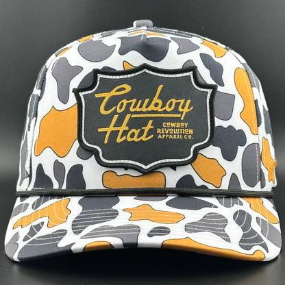 Cowboy Revolution Apparel Co. NOLA White Patch “Cowboy Hat”