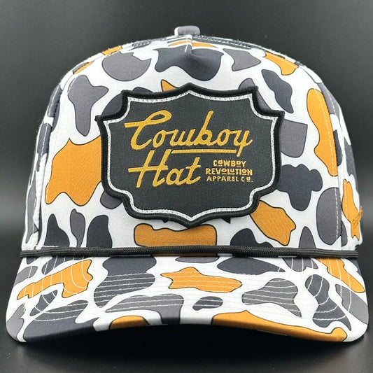 Cowboy Revolution Apparel Co. NOLA White Patch “Cowboy Hat”