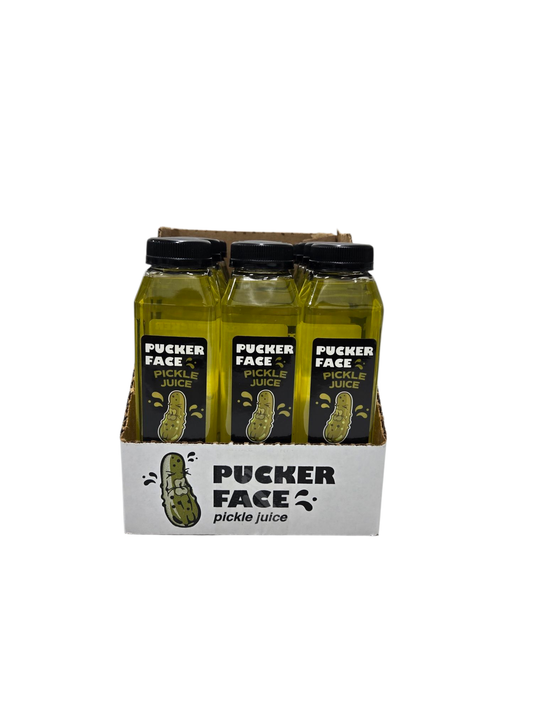 Pucker Face pickle juice 12 OZ Bottles