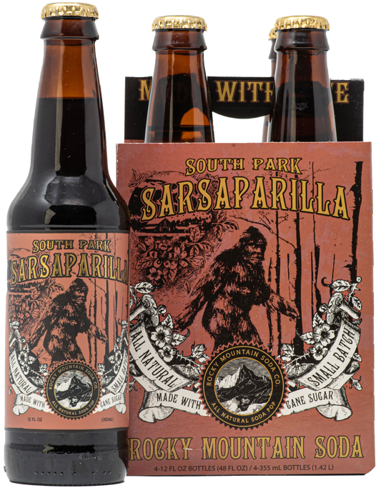 South Park Sarsaparilla Soda Pop (BOTTLES ONLY)