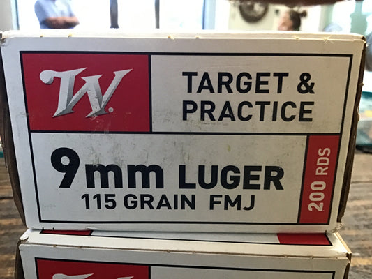 Win 9mm Luger 115grn fmj