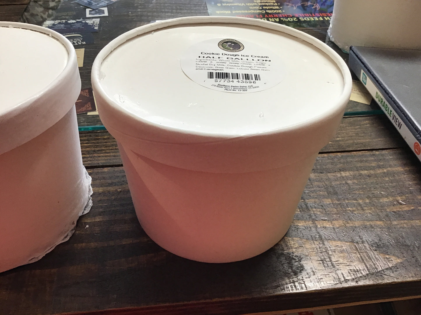 Southern Swiss Dairy Ice Cream - 1/2 gallon