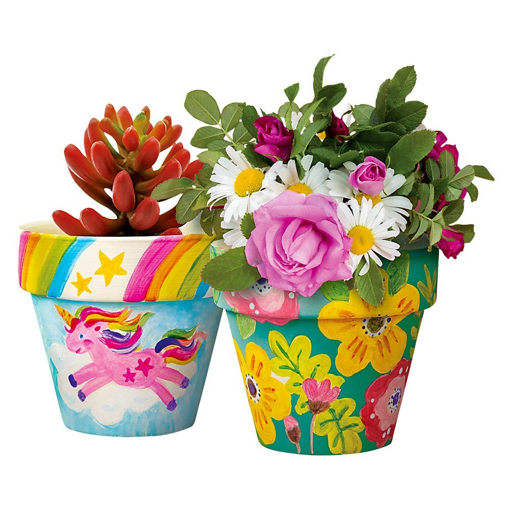 KidzMaker/Paint Your Own Terracotta Flower Pots