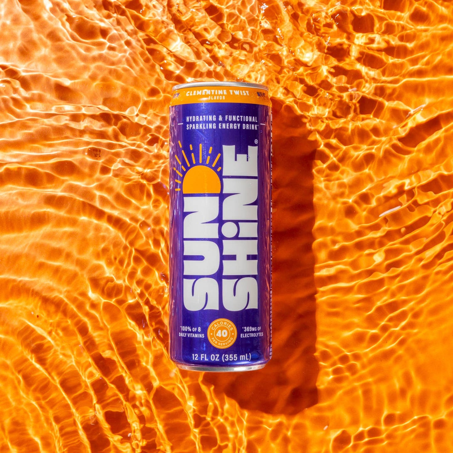 Sunshine Energy - Clementine Twist (12 pk - 12oz)