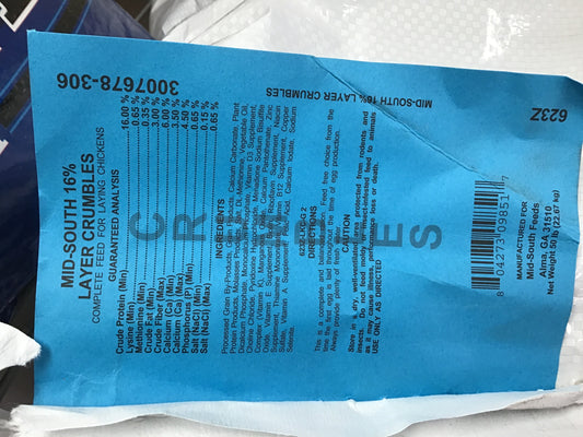MS 16% Layer Crumble
