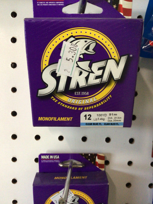 Stren 12 test