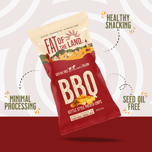 BBQ Tallow-Cooked Chips