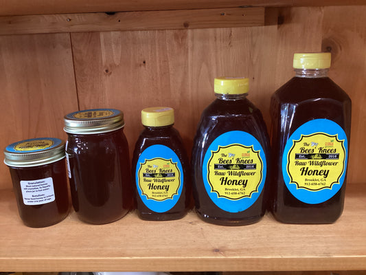 The Bees’ Knees Raw Wildflower Honey