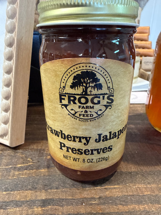 Frog’s Strawberry Jalapeno Preserves 8oz
