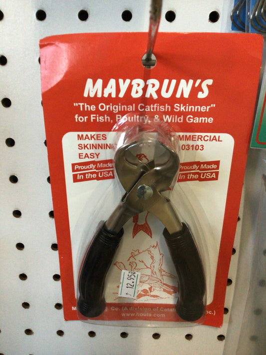 Maybrun’s catfish skinner
