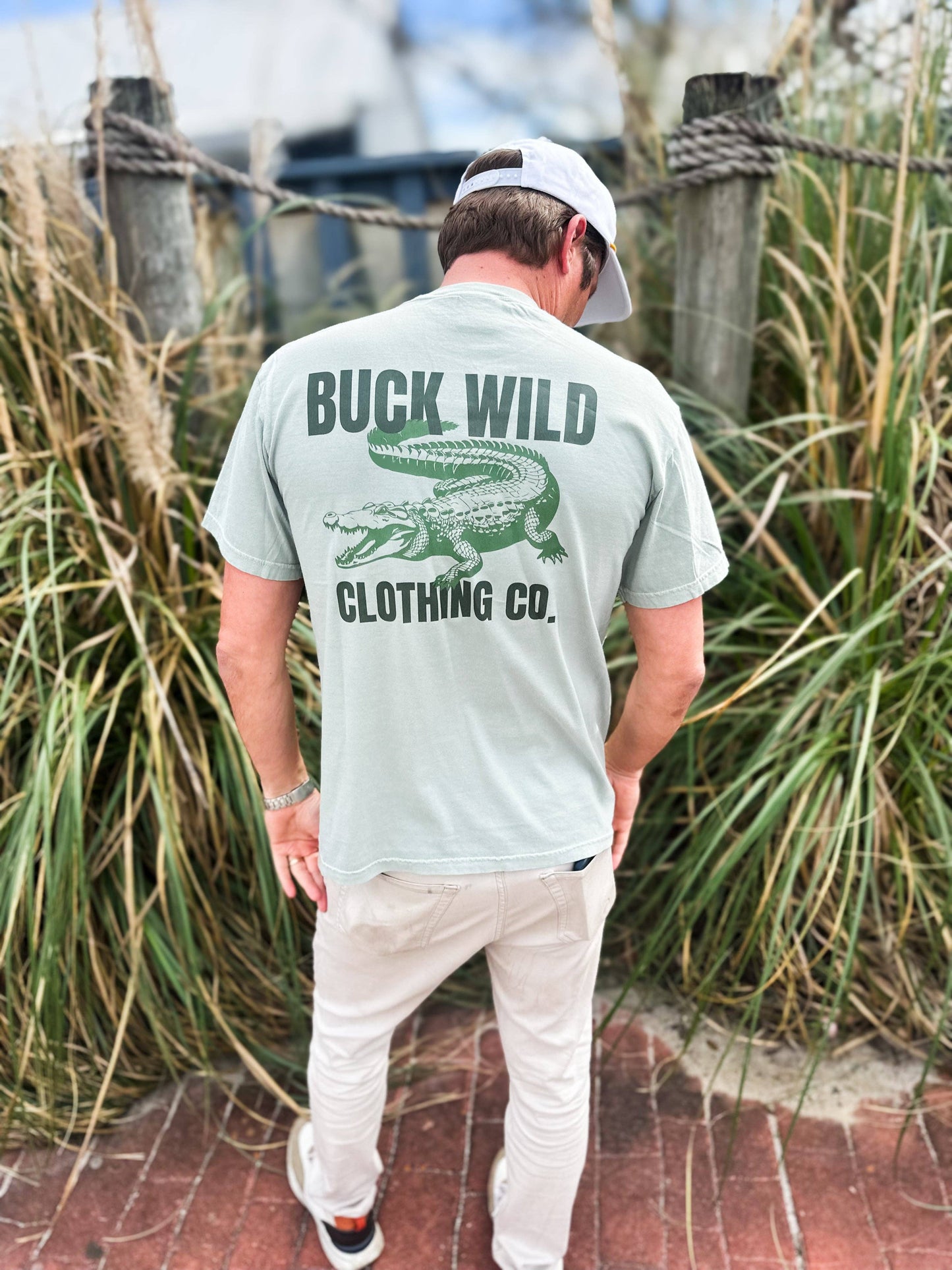 Buck Wild Clothing Alligator Tee