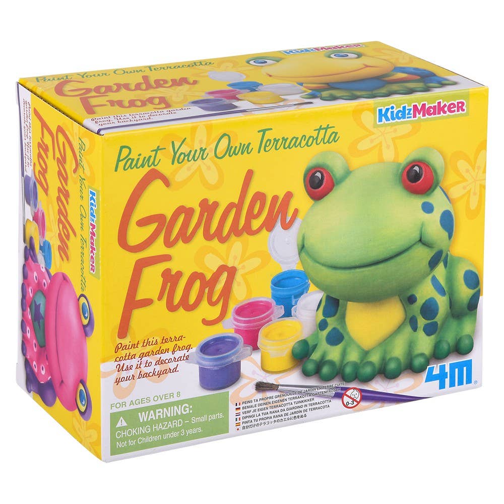 KidzMaker/Paint Your Own Terracotta Garden Frog