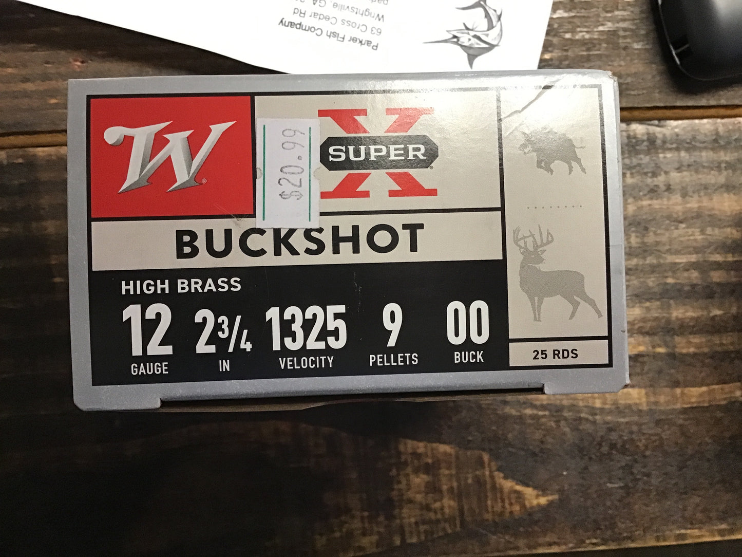 Winchester 00 buckshot 9 shot