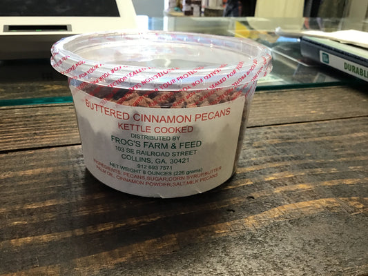 Buttered Cinnamon Pecans