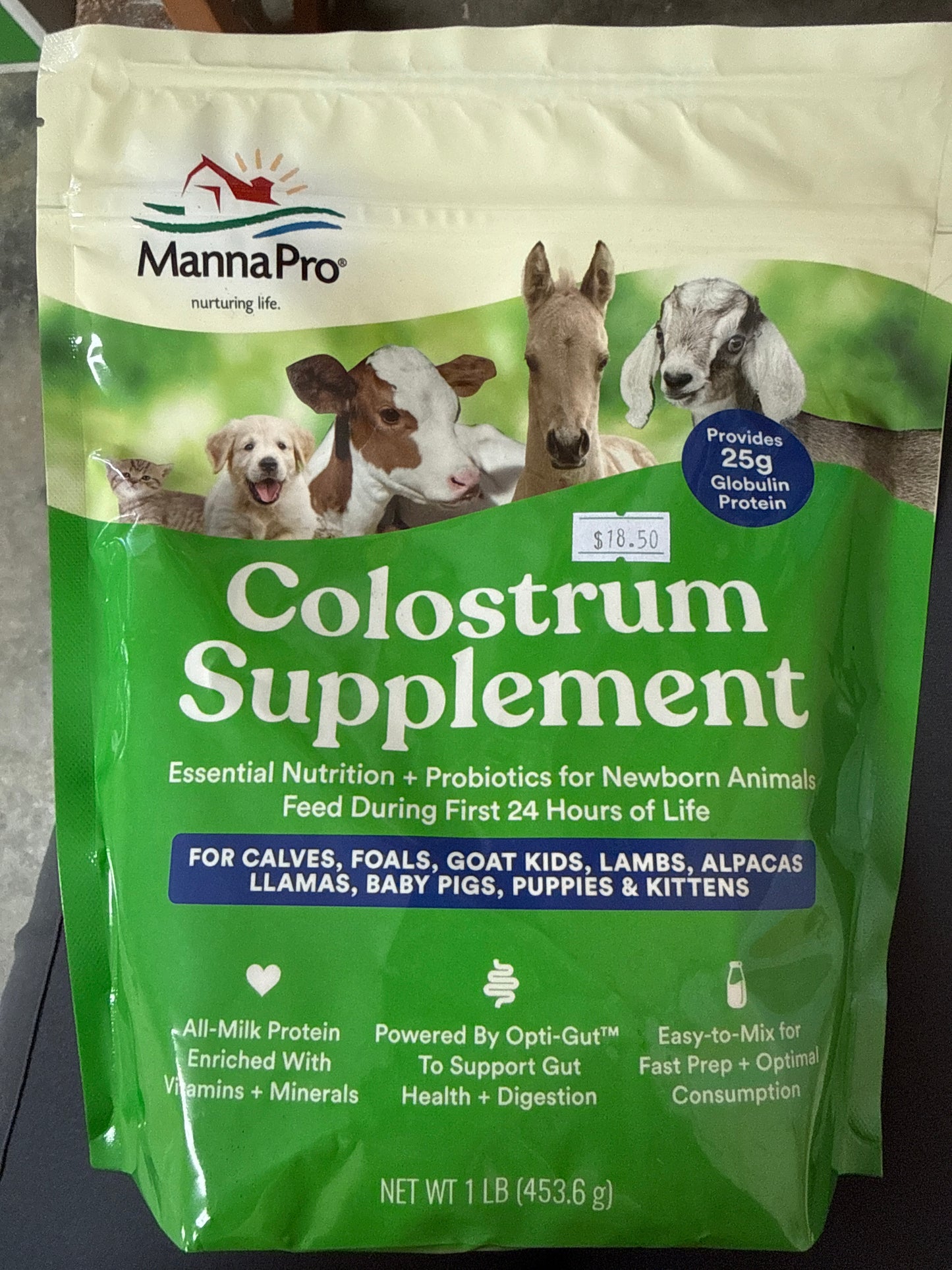 MannaPro Colostrum Supplement