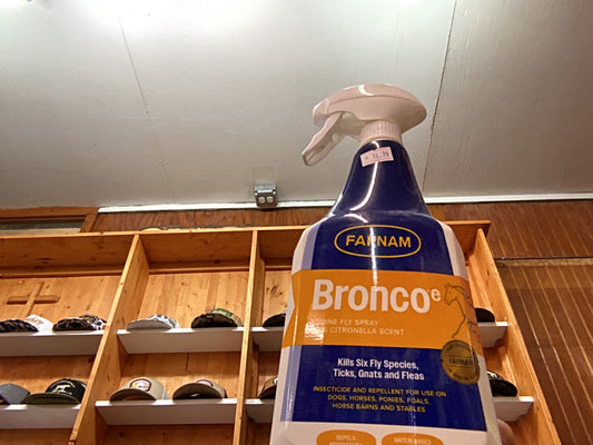 Bronco fly spray
