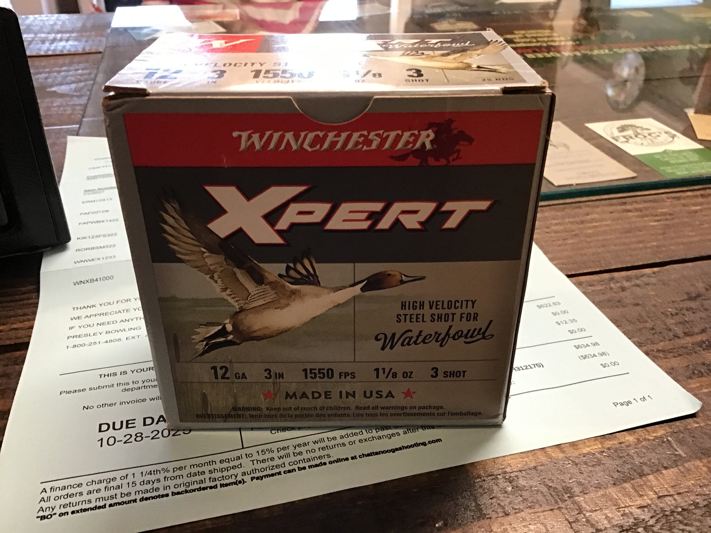 Win xpert 12 games 3” 1550 1 1/8 #3 shot