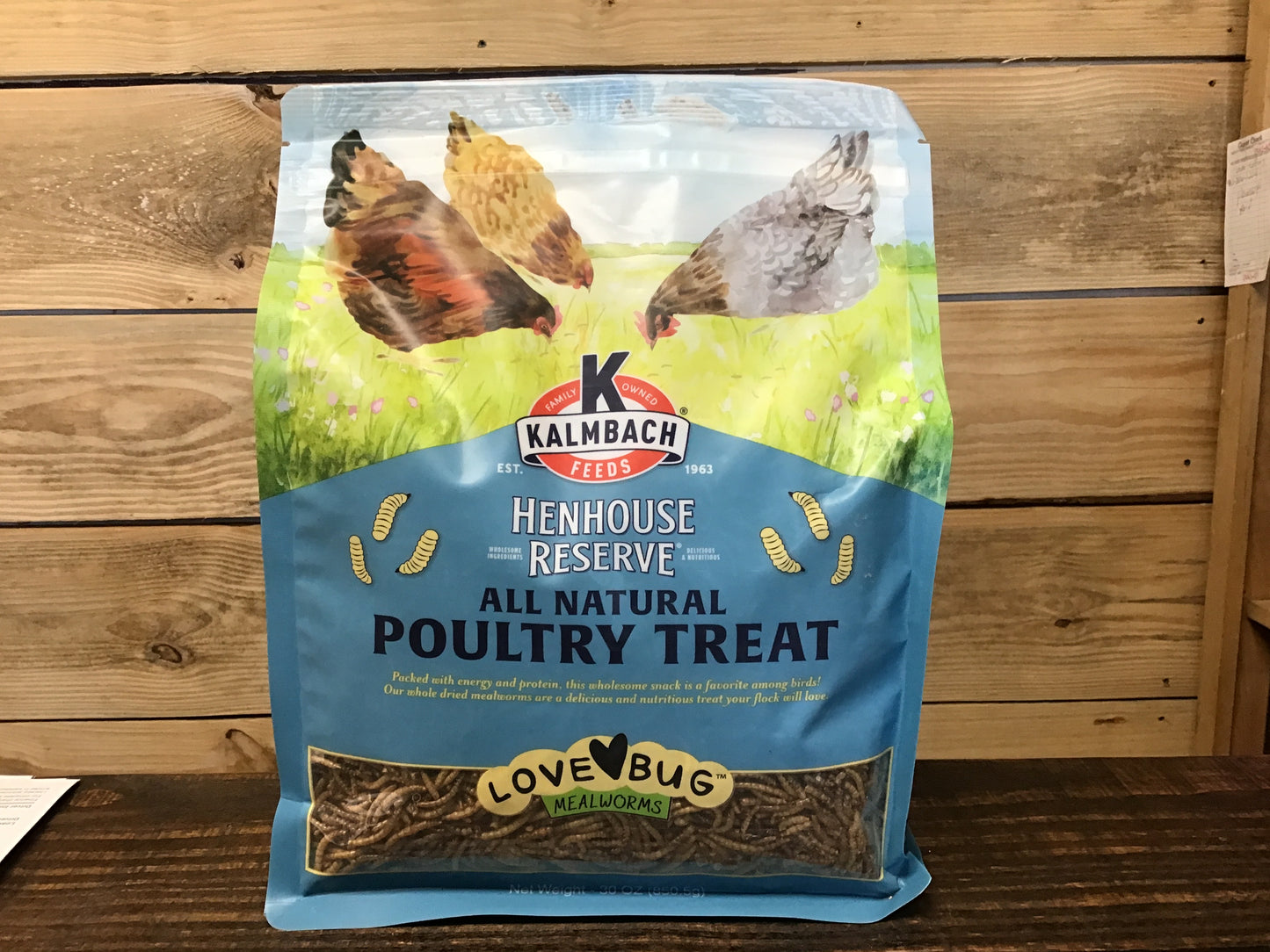 Henhouse Reserve Love Bug Mealworms 30oz