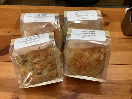 Survival Kneads Sourdough Loaf