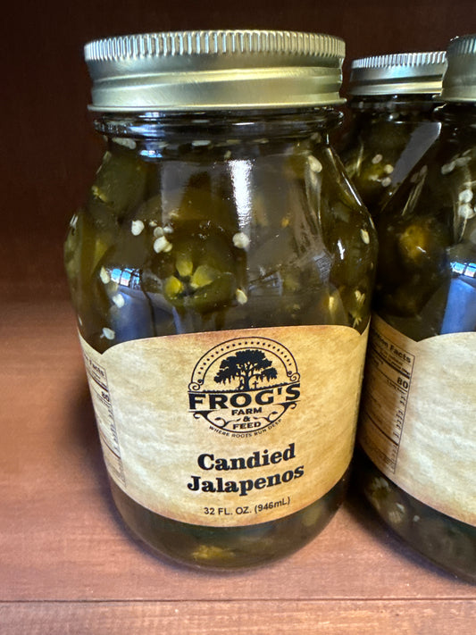 Frog’s Candied Jalapeno 32oz