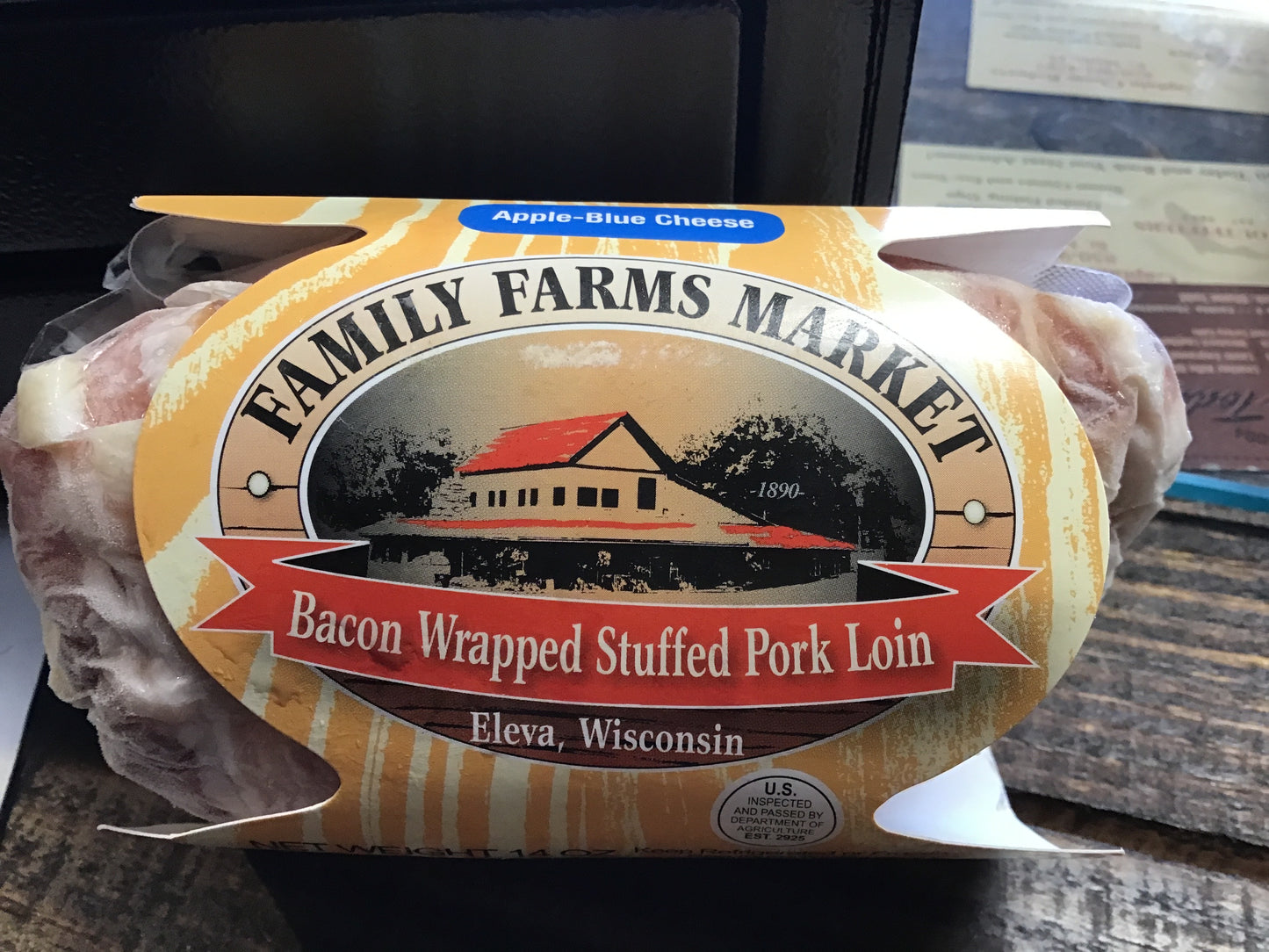 FFM Apple-blue cheese stuffed pork loin