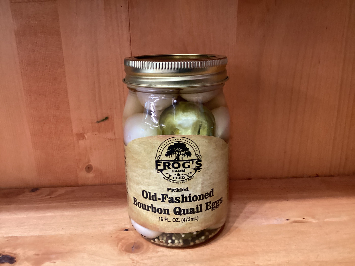 Frog’s Old-Fashioned Bourbon Quail Eggs
