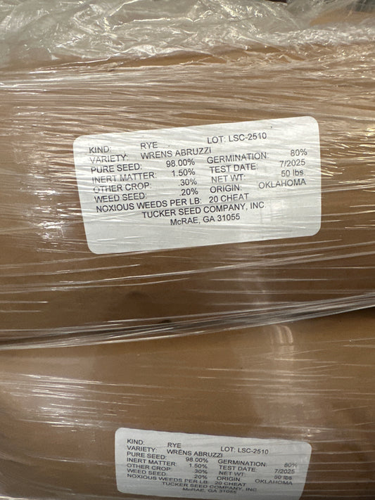 Wrens Abruzzi Rye - 50#
