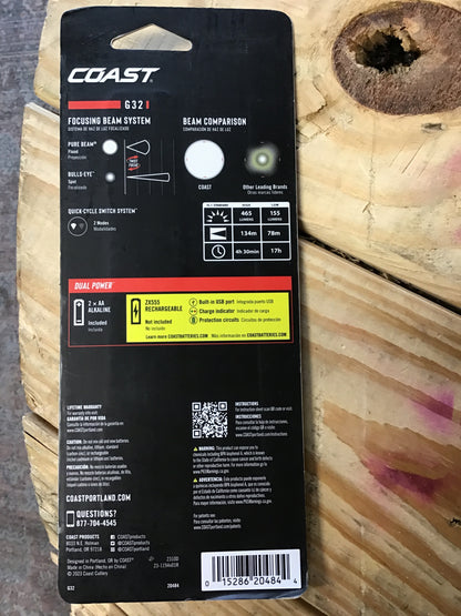 Coast 465 lumens Flashlight