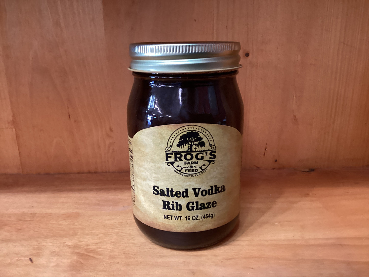 Frog’s Salted Vodka Rib Glaze