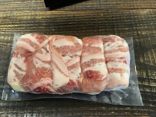 FFM bacon wrapped chicken teasers (pepper Jack )cheese