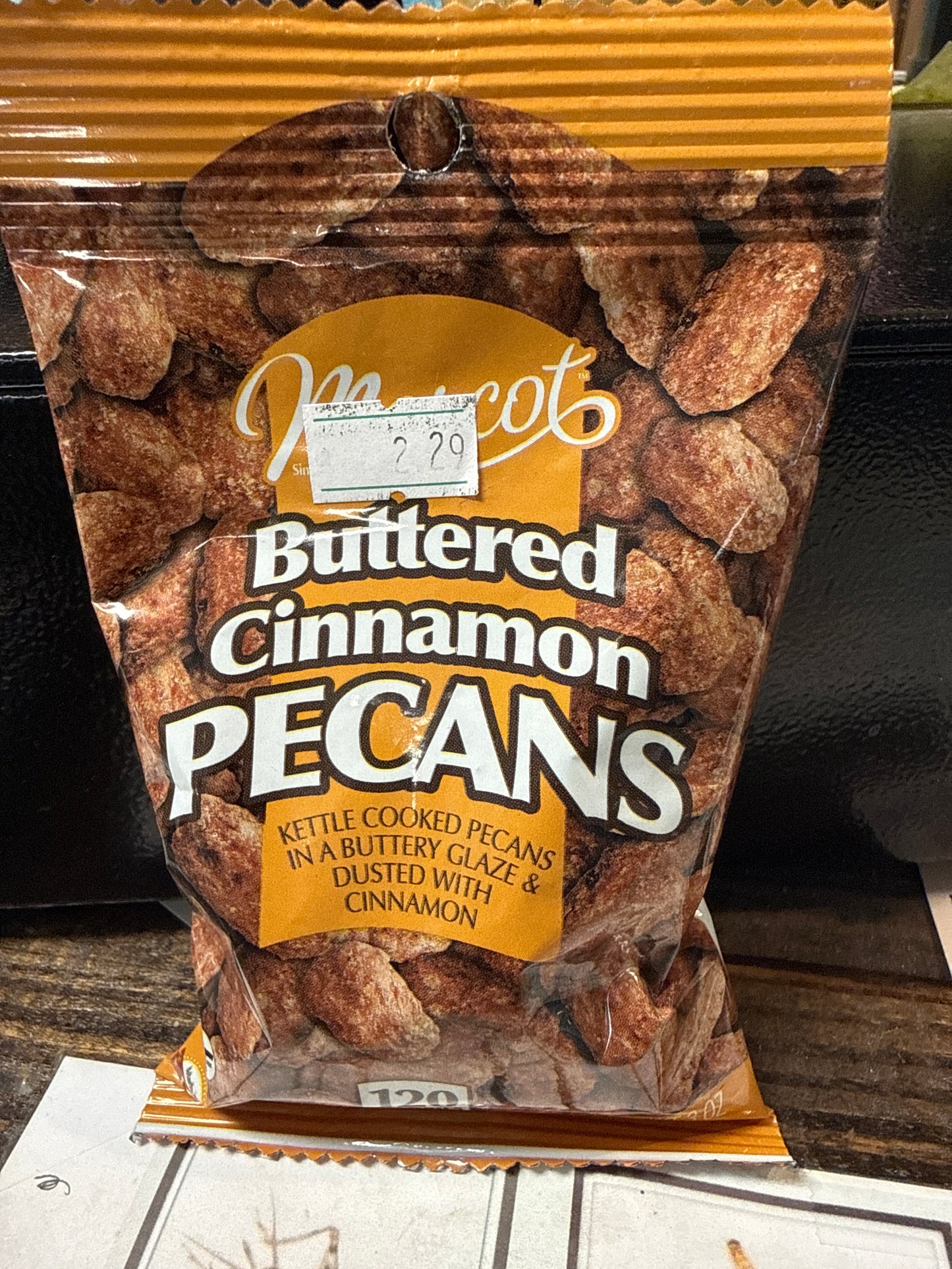 Mascot buttered cinnamon pecans