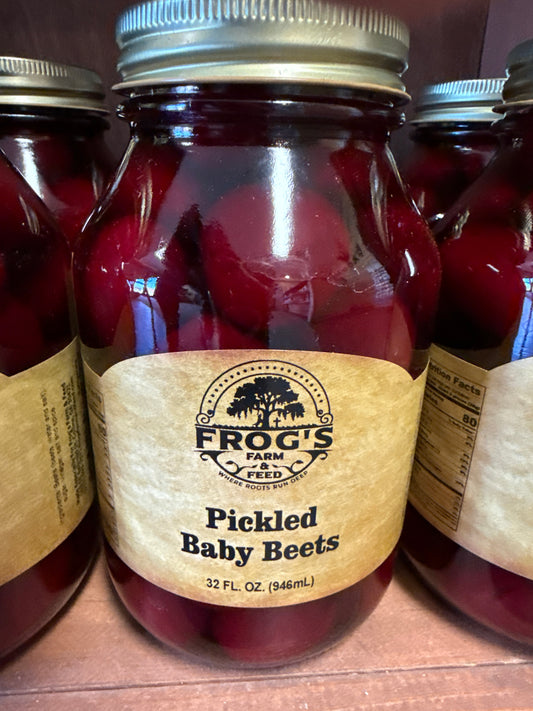 Frog’s Pickled Baby Beets 32oz