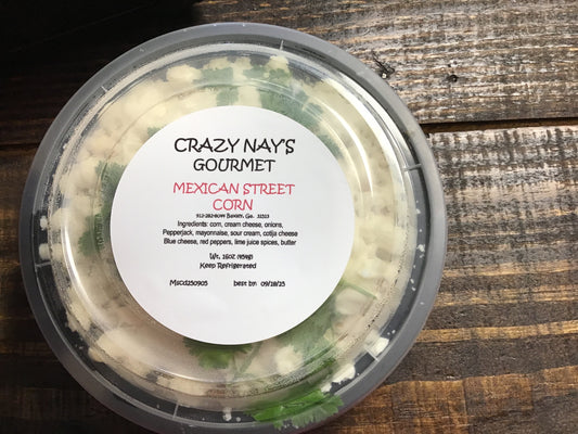 Crazy nay Mexican street corn