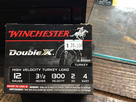 Win 12 gauge 3 1/2 #4  turkey