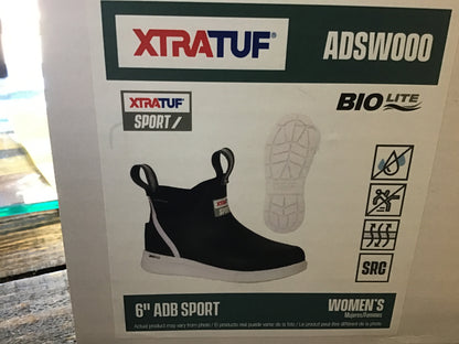 Women's Ankle Deck Boot Sport - black