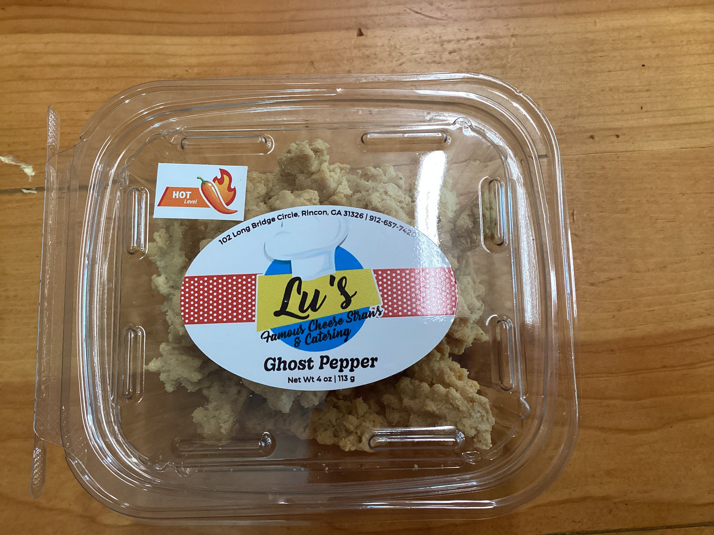 Lu's Famous gourmet cheese straws