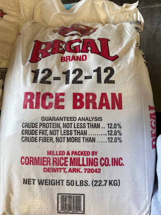 Full Fat Rice Bran Bagged