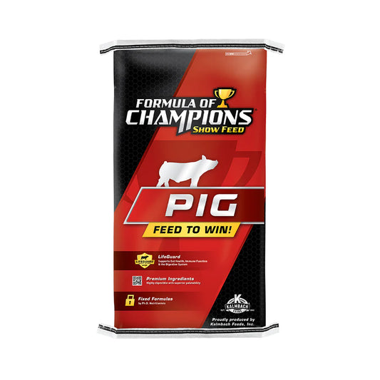 Formula Of Champions show pig 18% meal 50LBS