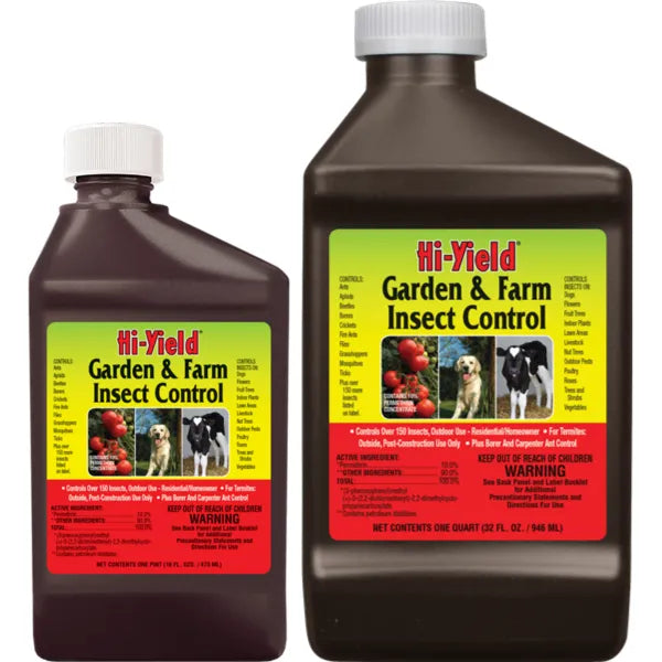 Hi-Yield Garden & Farm Insect Control Spray-16 oz.
