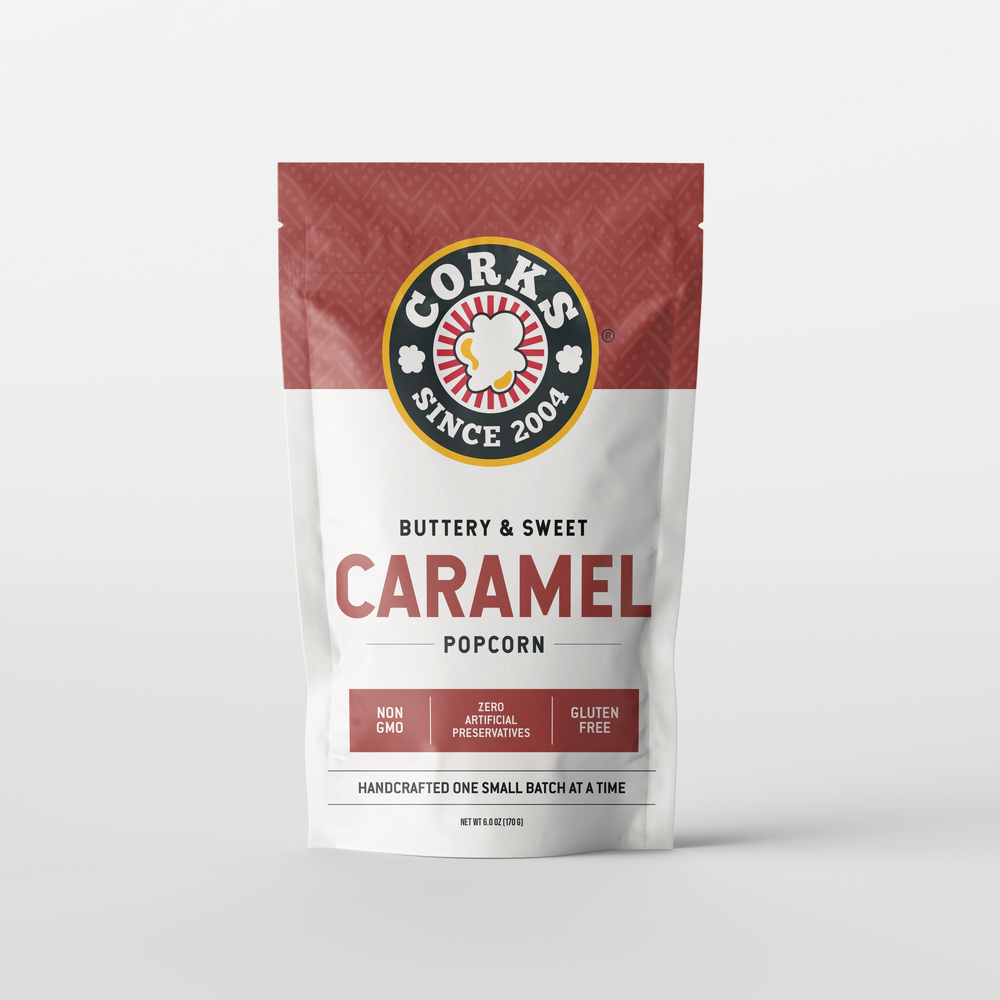 Corks Popcorn-Caramel-6oz.