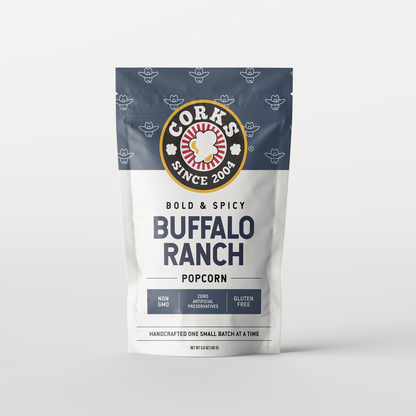 Corks Popcorn-Buffalo Ranch-3oz.