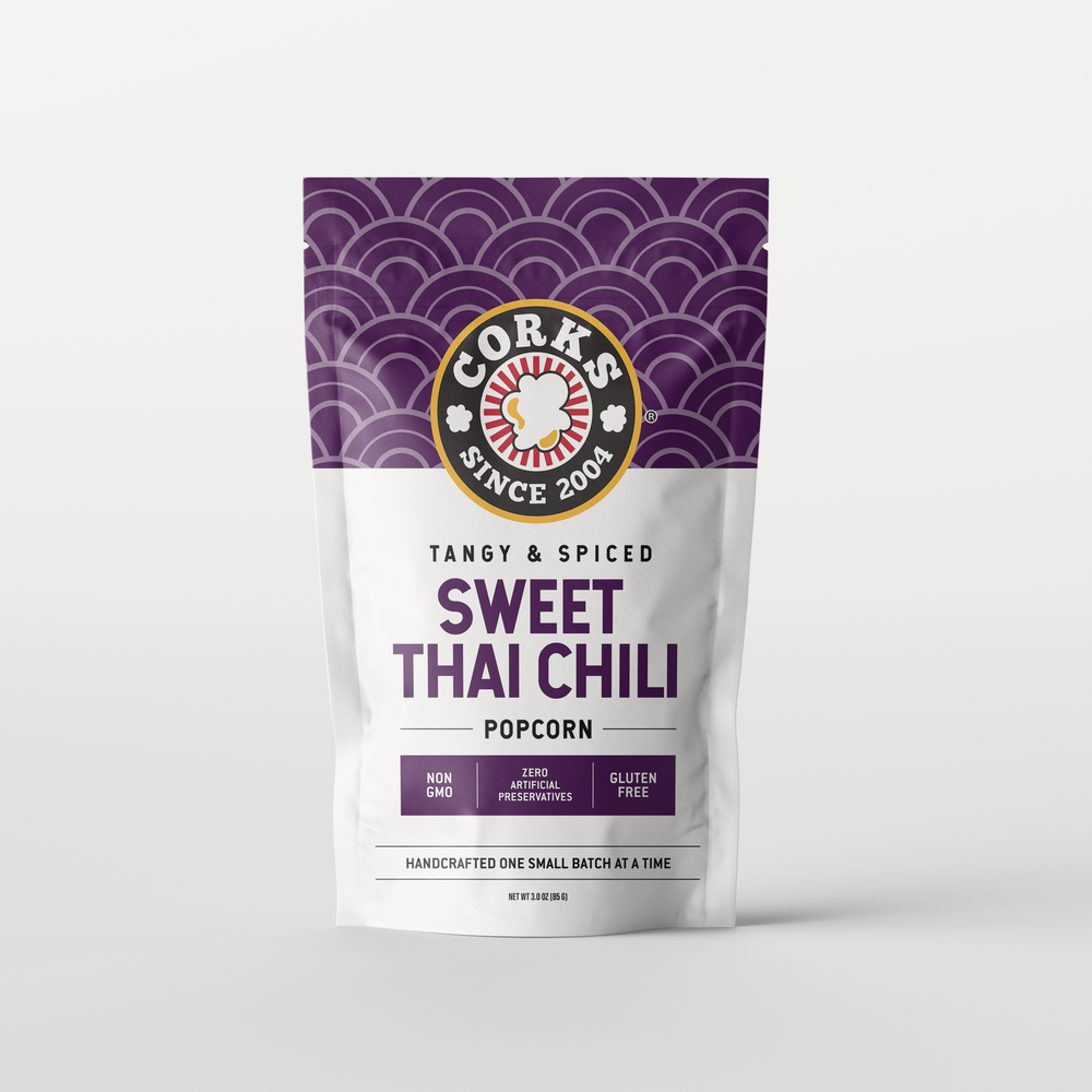 Corks Popcorn-Sweet Thai Chili-3oz.