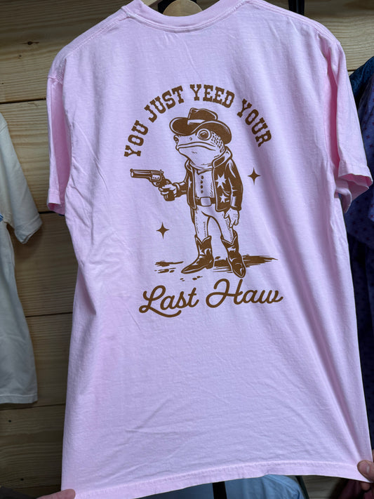 Frog’s “Last Haw” T-Shirt