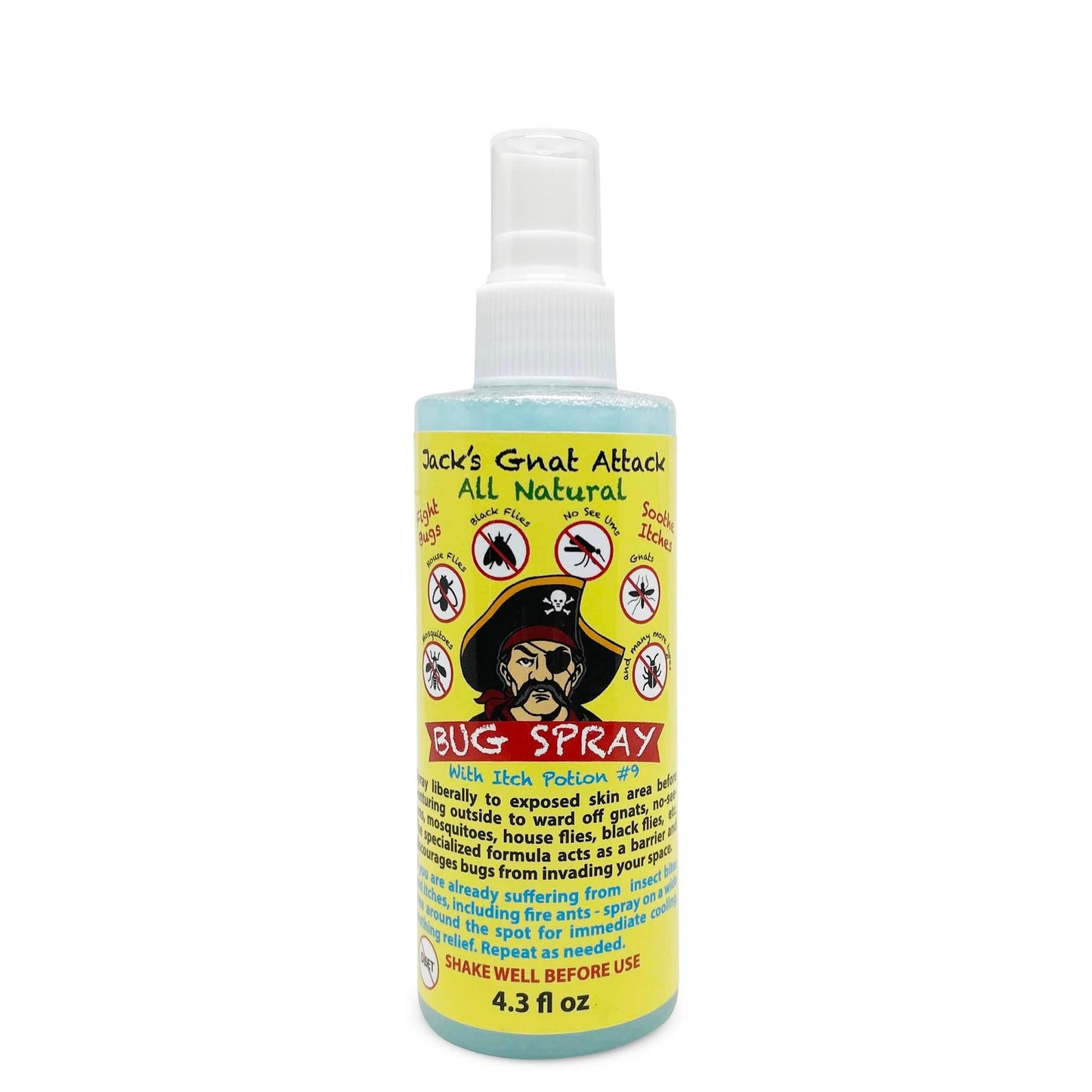 Jack's Gnat Attack all-natural bug repellent