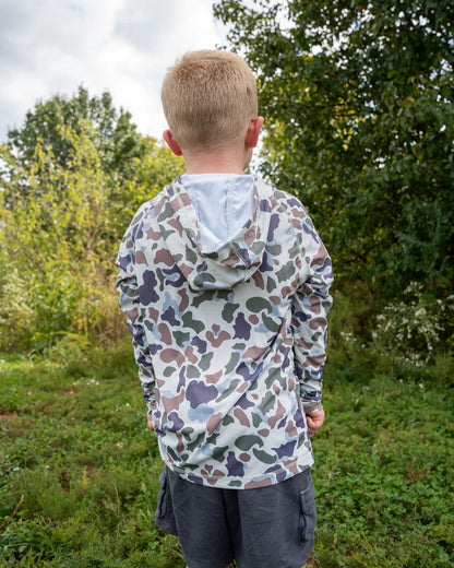OLE BOY Performance Hooded Tee-Youth