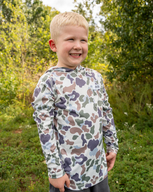 OLE BOY Performance Hooded Tee-Youth